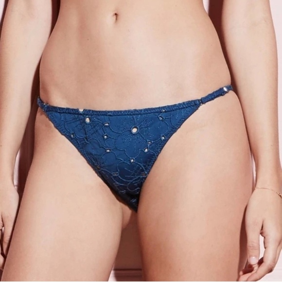 Fleur du Mal Other - New Fleur Du Mal Cheeky Bikini Bottoms L